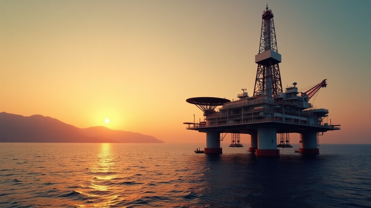Plataforma de perforación petrolera avanzada